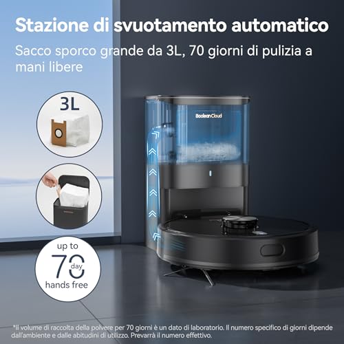 Boolean Cloud Aspirapolvere Lavapavimenti Navigazione