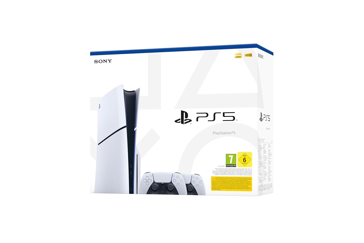 Playstation®5 Standard (Slim) Bundle mit zweitem DualSense™ Wireless-Controller