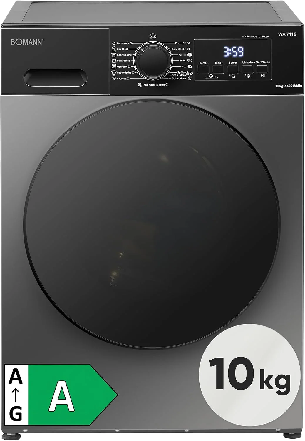 Bomann Waschmaschine 10kg