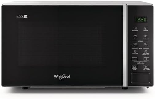 Whirlpool MWP 203 SB, Microonde a libera installazione, 20 L, Autocook, Grill al quarzo