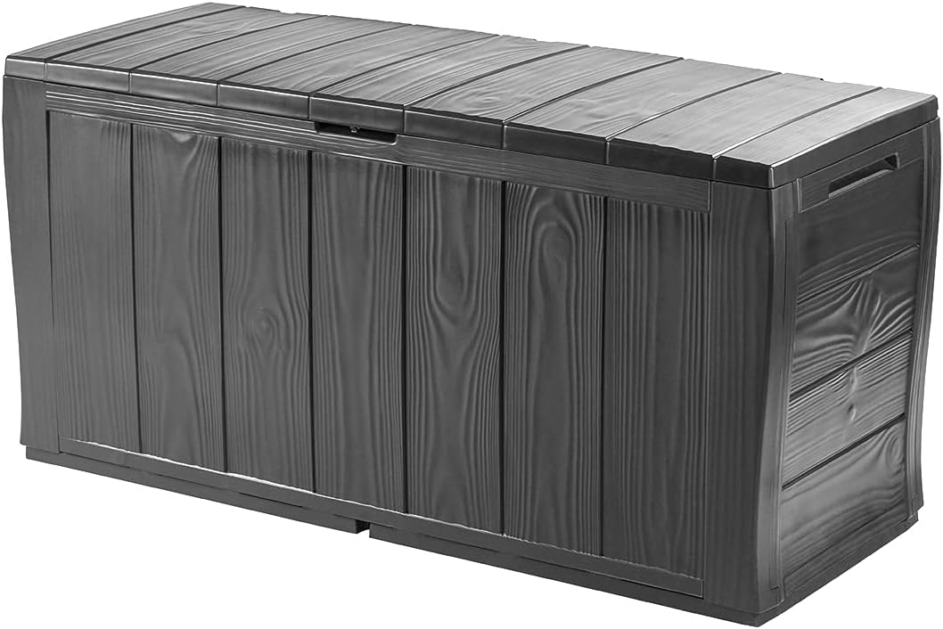 Keter 231317 Baule, Comfy Marrone, 116.7 x 44.7 x 57 cm