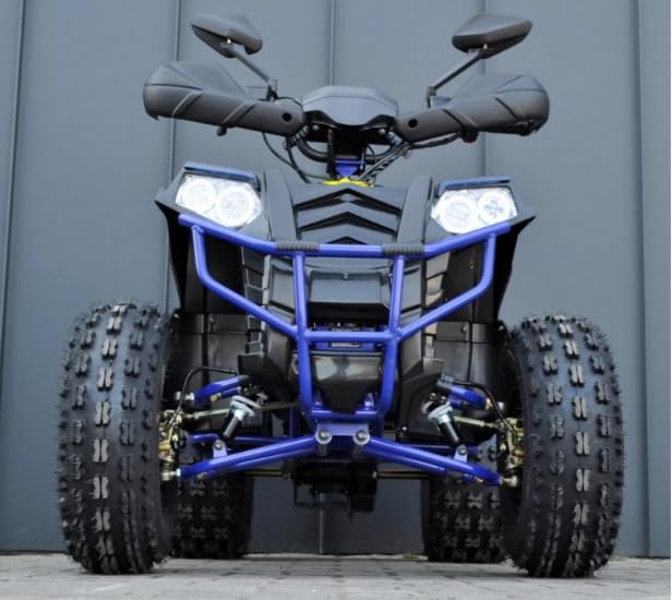 Quad kxd elettrico 1200w 48v ruote 8 pollici Compatto motors (verde) : Auto e Moto
