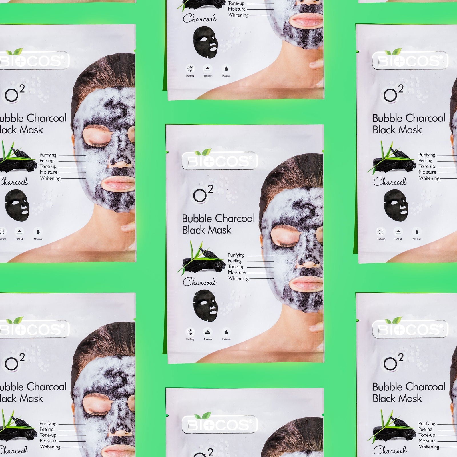 Biocos Bubble Charcoal Mask