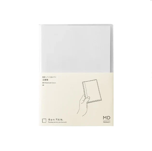 Midori MD Notebook Cover - Clear - A6