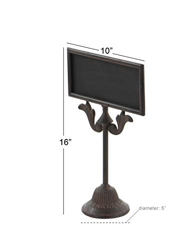 Deco 79 Wonderful Metal Chalkboard