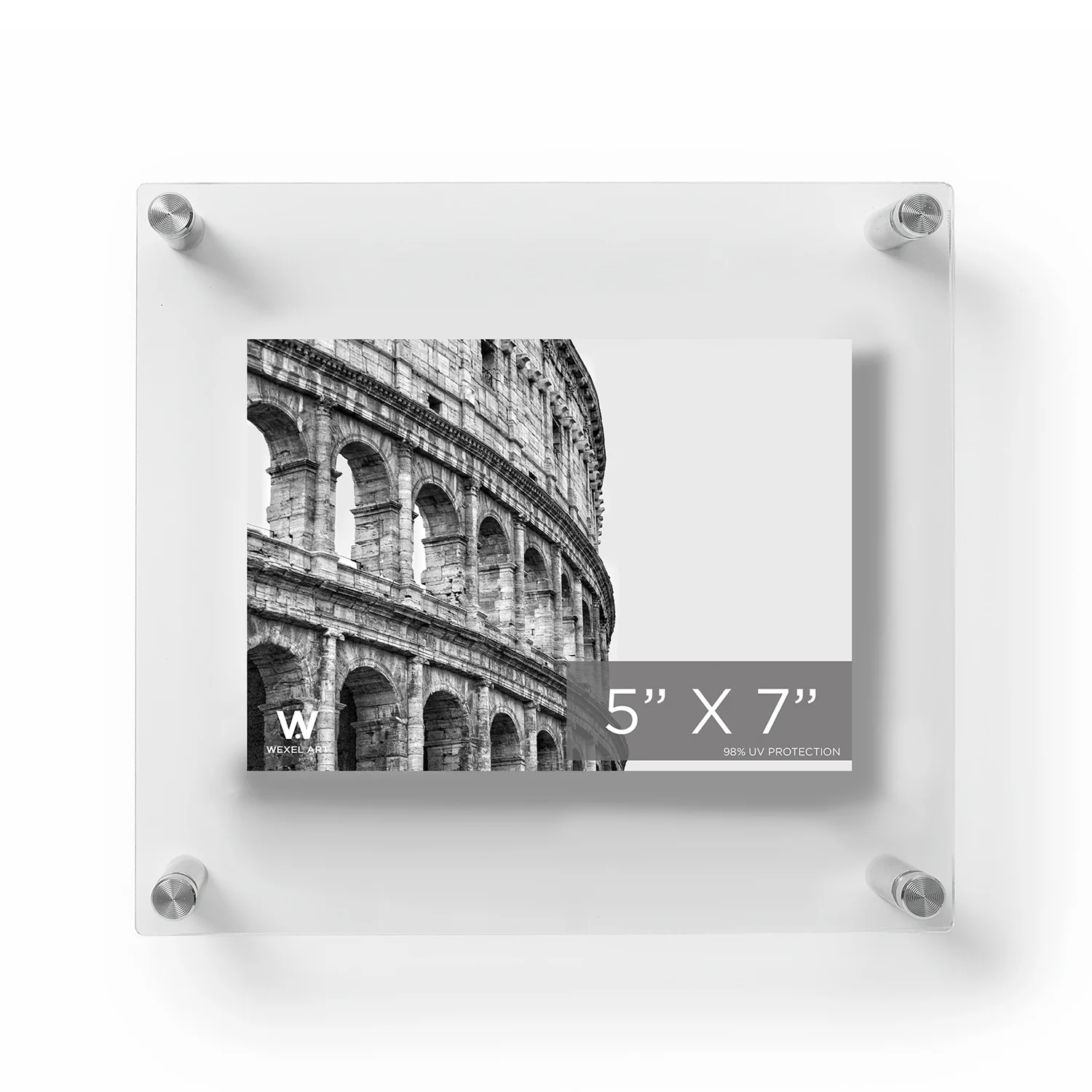 Case Packs of Modern UV-Grade Acrylic Floating Wall Frames
