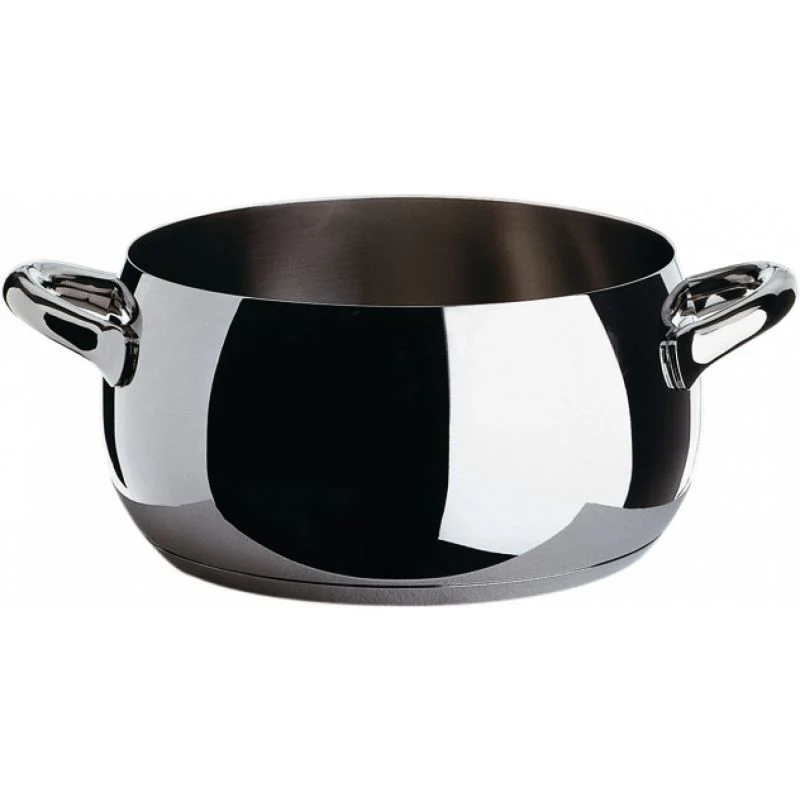 Alessi Set Pentole 7 Pezzi Mami SG100S7 – Batteria di Alta Qualità per Cucina