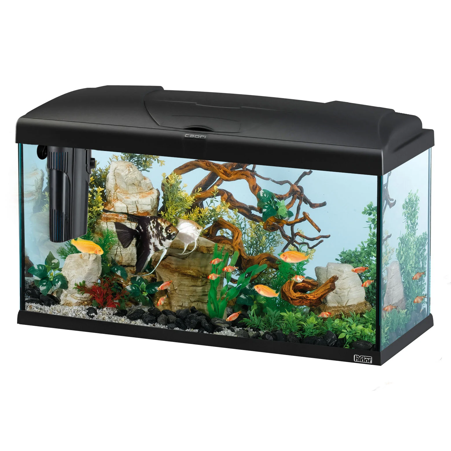 CAPRI 80 LED PLUS Acquario da 100 Litri – Illuminazione LED Avanzata e Sistema di Filtrazione BluWave