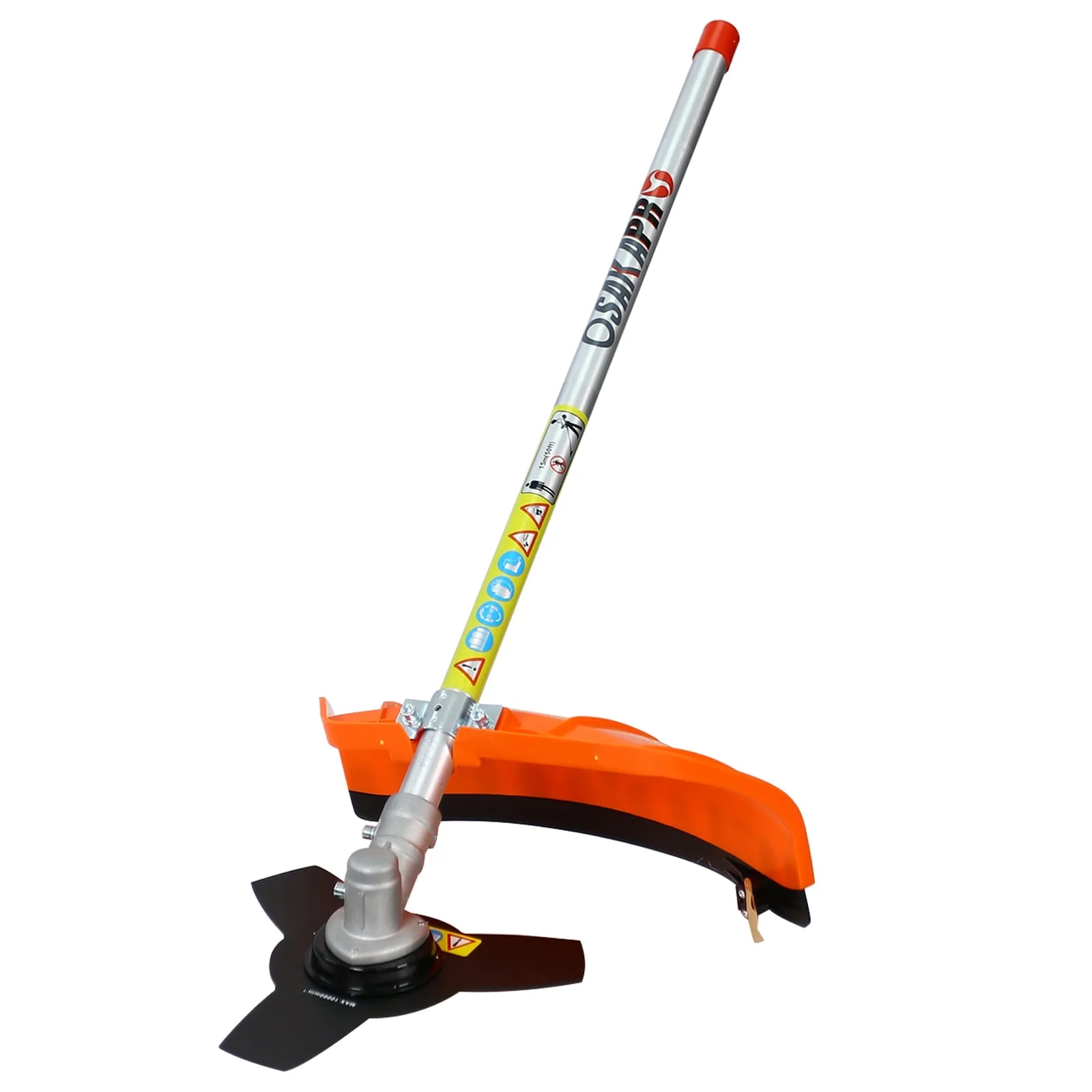 EastVita Multi-Functional Trimming Tool with String Trimmer Brush Cutter Pole Saw Full Crank Shaft Design 56CC 2-Cycle Garden Tool