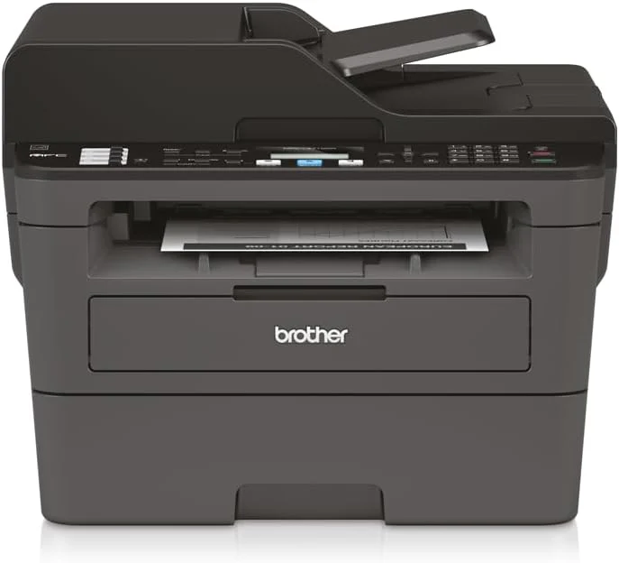 Brother MFC-L2835DW | 4-in-1-Multifunktionsdrucker (Drucken/Scan/Kopieren/Faxen) Laserdrucker Monochrom �C WLAN & Ethernet �C Dokumentenzuf��hrung (ADF) f��r 50 Blatt �C Druckgeschwindigkeit von 32 Seiten