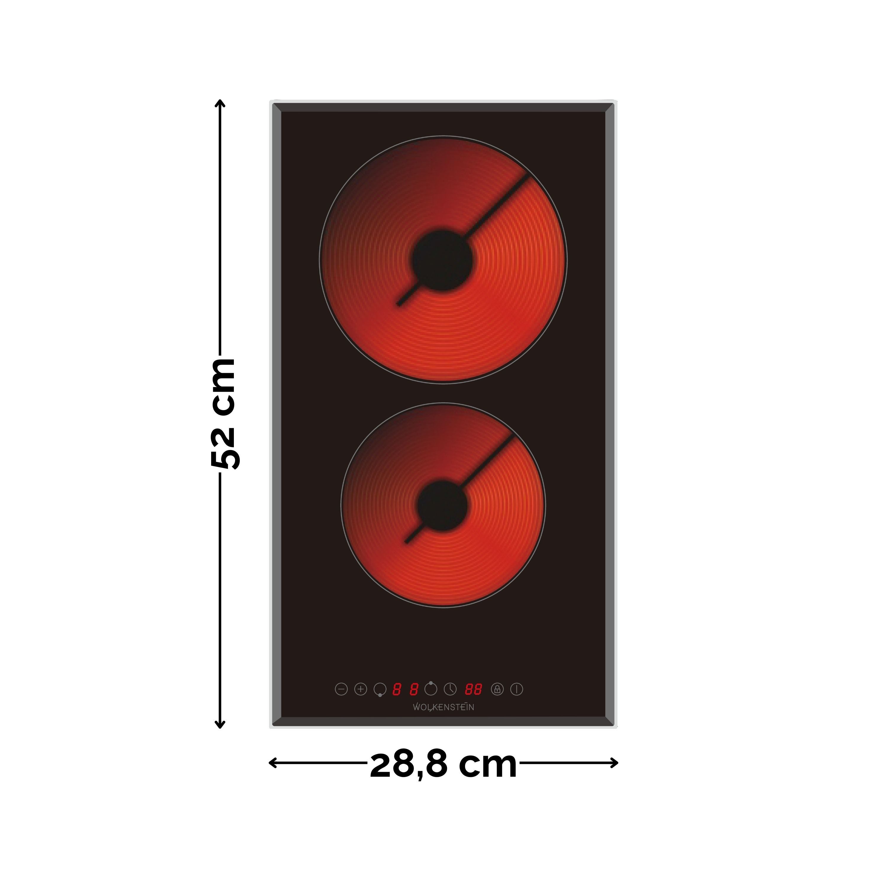 Elektro-Kochfeld WEB-C2-F