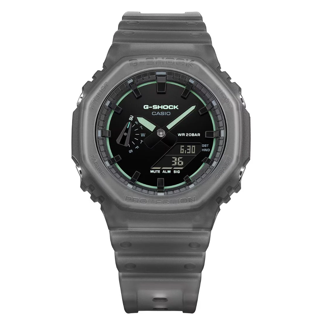 Orologio G-Shock GA-2100K-1AER grigio scuro finitura opaca