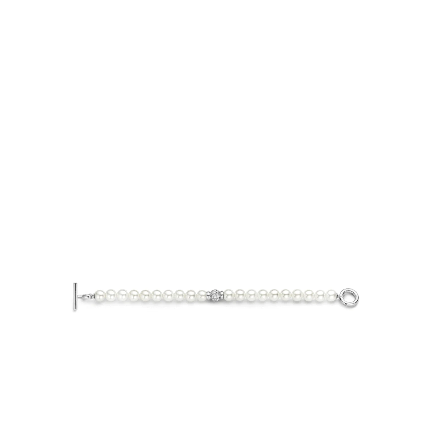 Bracciale con perle bianche, Ti Sento Milano - Cod: 2808PW