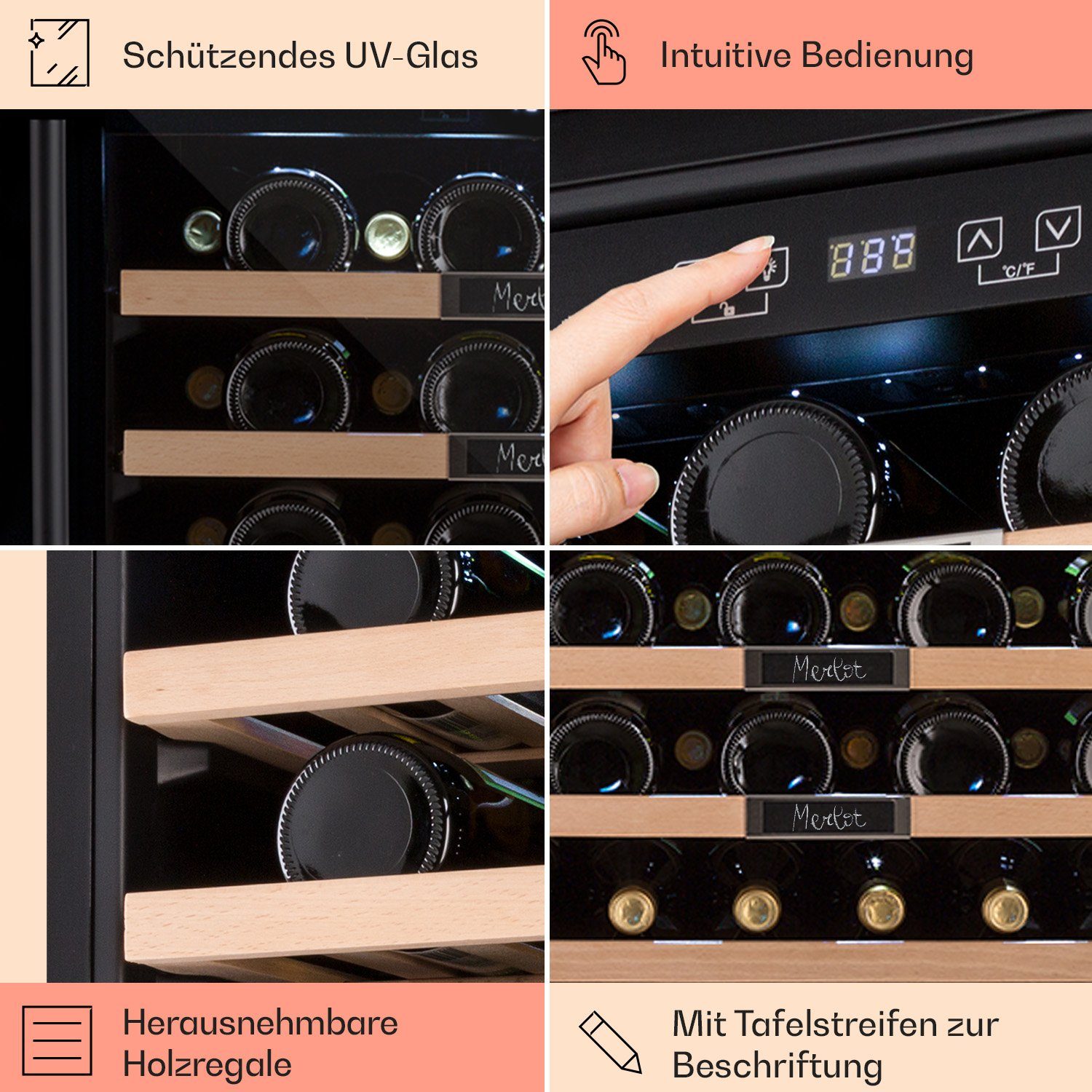Weinkühlschrank Vinsider 36 Built-In Uno
