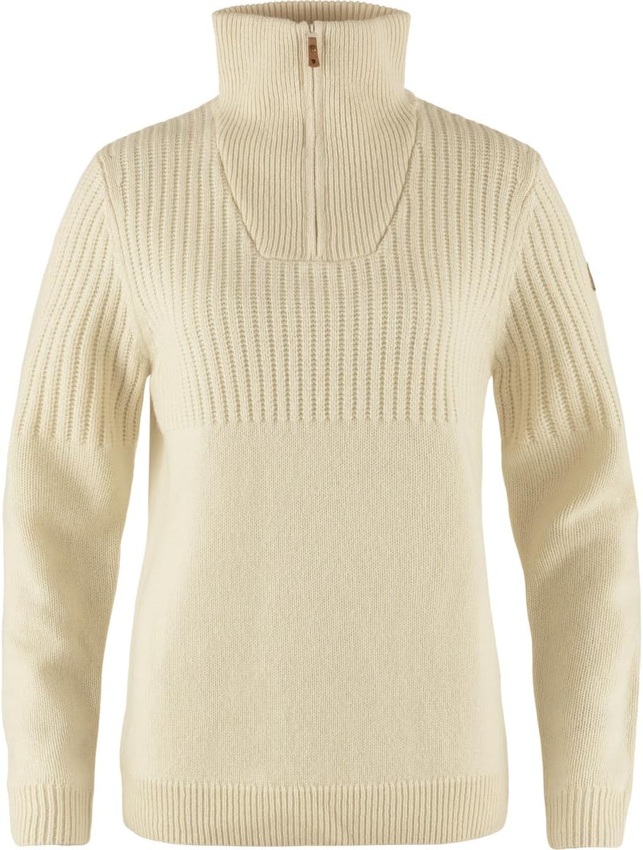 Fjallraven Damen Övik Half Zip Knit W Sweatshirt