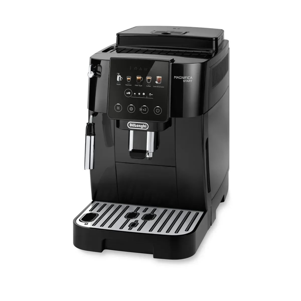 Kaffeevollautomat Magnifica Start Pop ECAM220.51.B - 5 Rezepte, Milchschaumdüse, schwarz