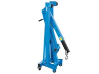 Gru idraulica pieghevole Fervi 0021/1 braccio estendibile. portata 1 ton
