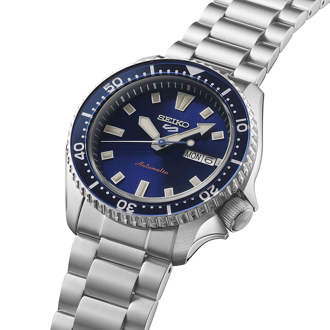 Orologio Seiko 5 Sports SRPL83K1 blu stile SKX