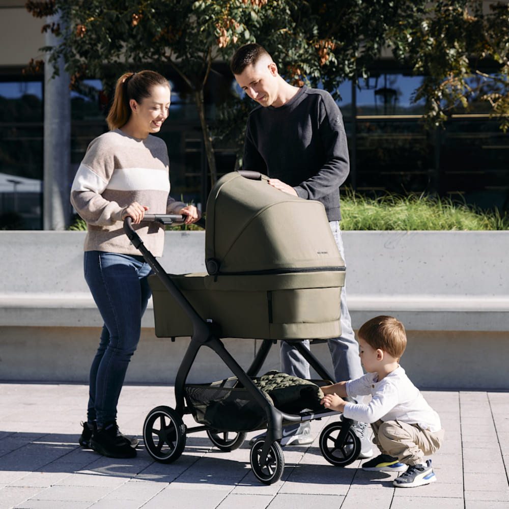 Kombi-Kinderwagen City Life Kinderwagen Set mit Tragewanne / 2in1 Kombikinderwagen