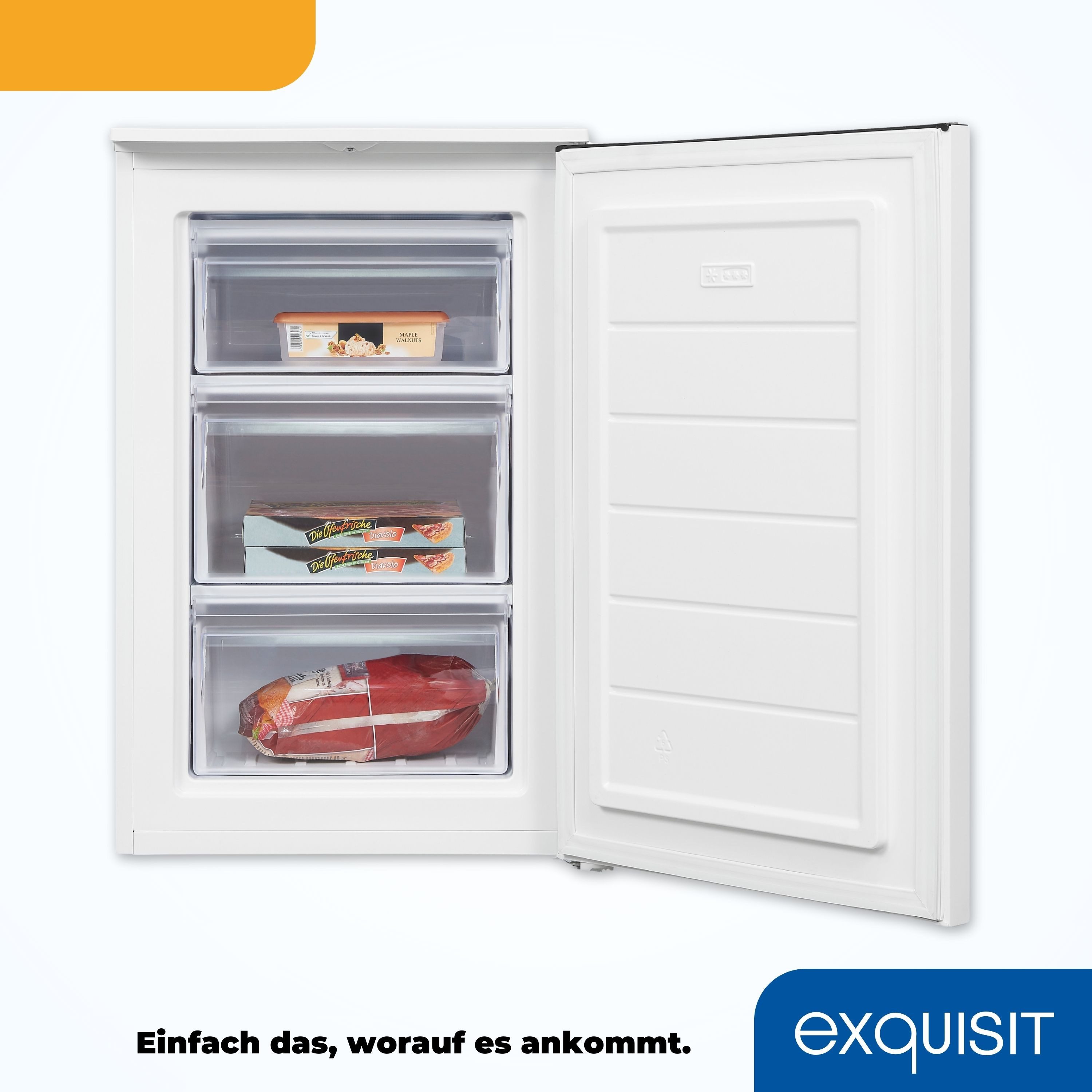 Gefrierschrank GS81-040D weiss