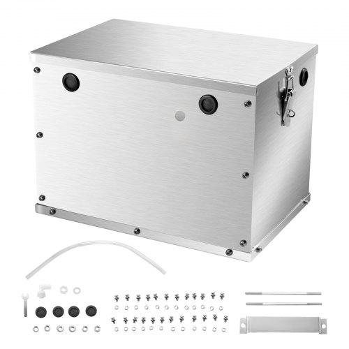 VEVOR Batteriekasten Gruppe 24/31 Aluminiumlegierungsgehäuse Rennwagen LKWs