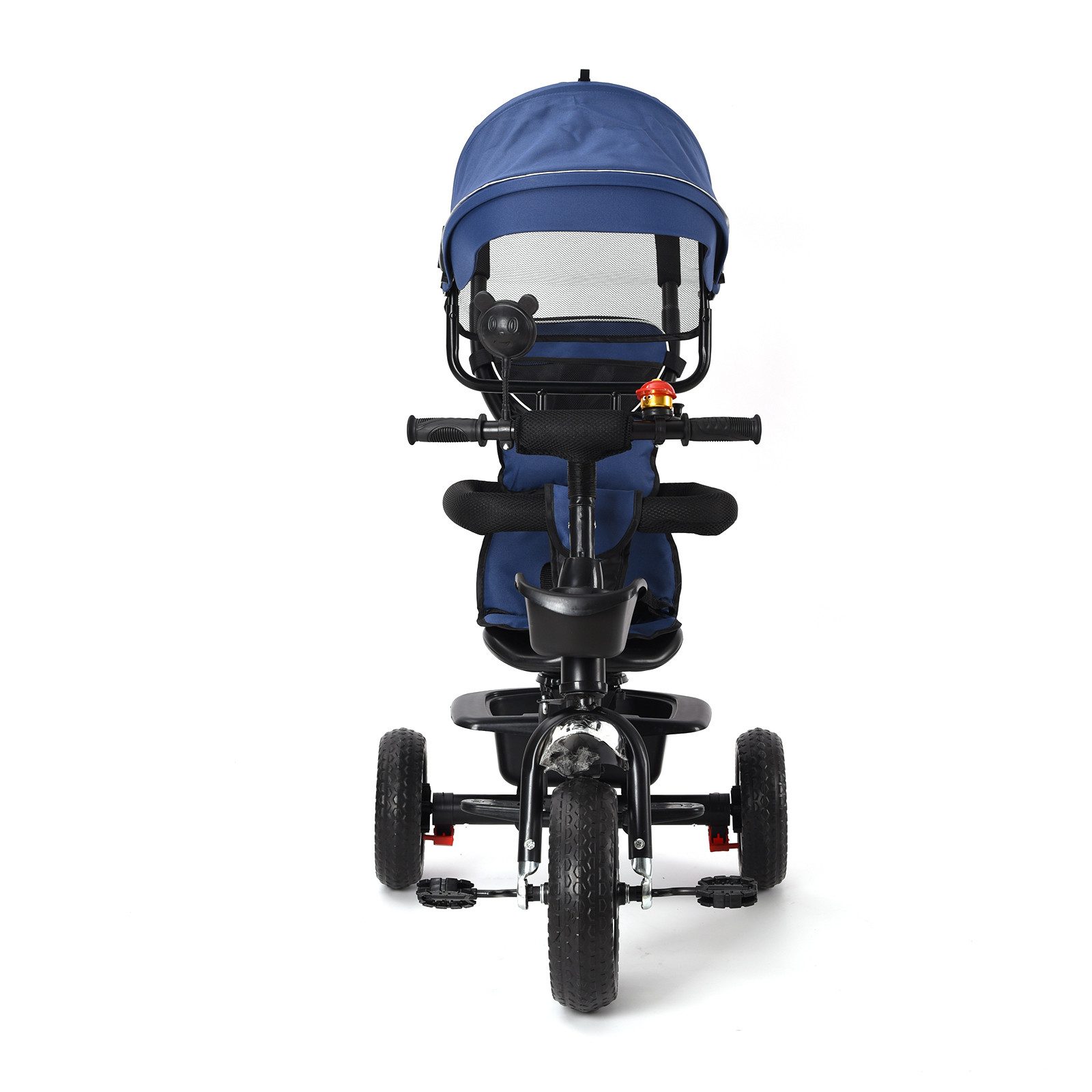 Dreirad-Kinderwagen Dreirad 4 in1 Kinderdreirad Kinder Fahrrad mit Schubstange