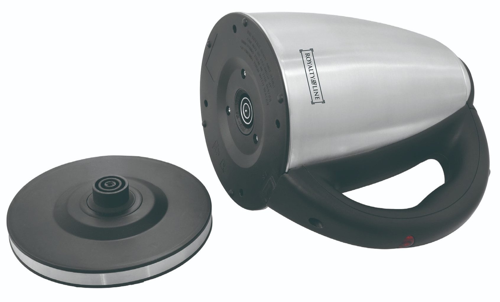 Wasserkocher Edelstahl Wasserkocher Teekocher 1,8L 1500W Royalty Line RL-SWK-17005