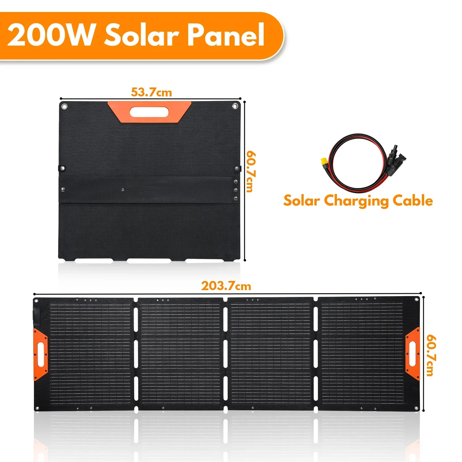 Sonnewelt Faltbares Solarpanel 200W