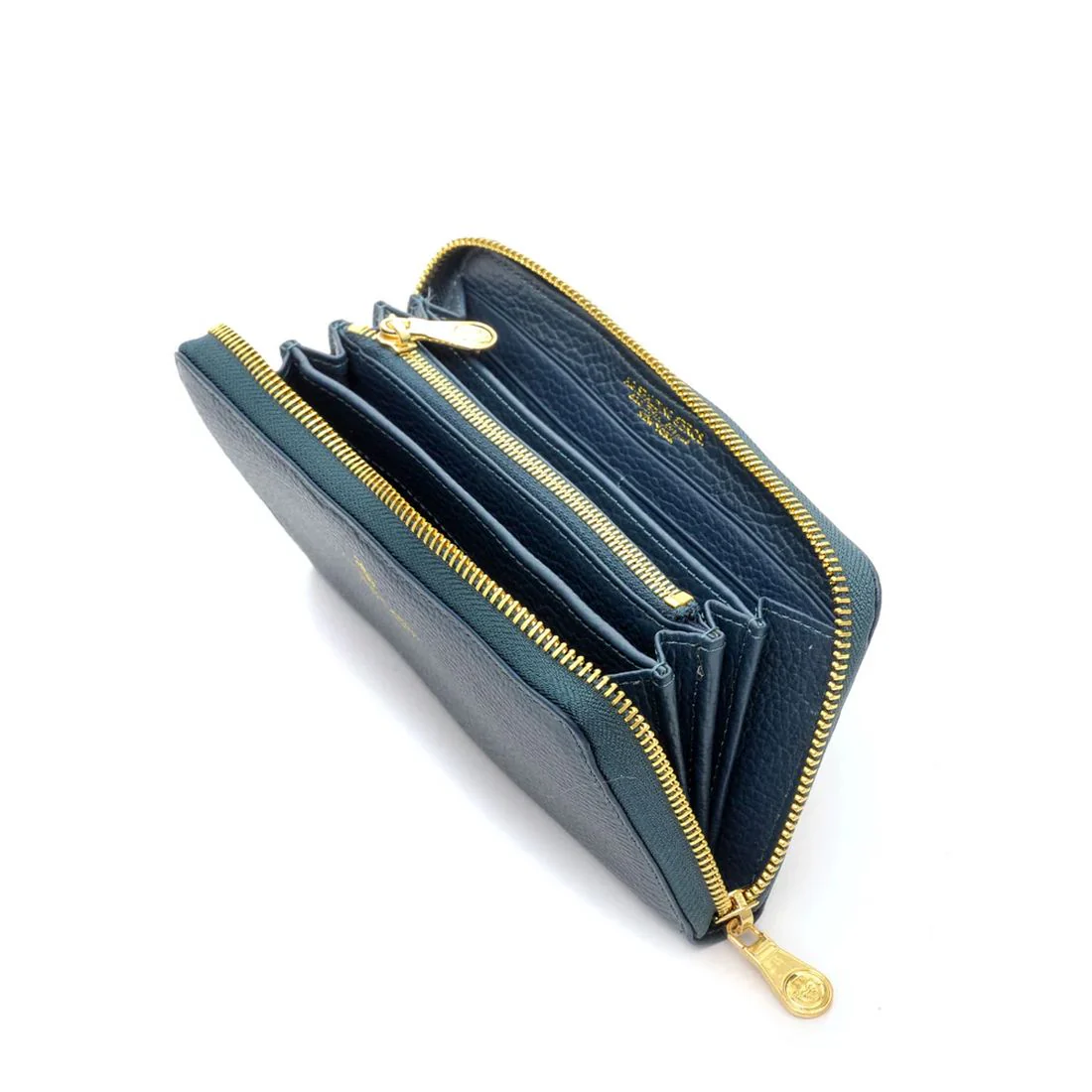 Portafoglio donna Spalding & Bros Turchese 175433U727