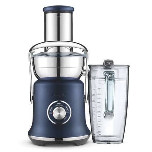 Breville Juice Fountain Cold XL BJE830DBL, Damson Blue: Home & Kitchen