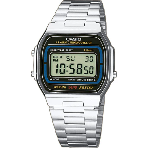 Casio vintage A164WA-1VES misura grande