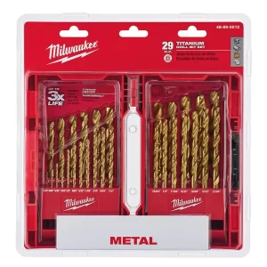 Milwaukee 48-89-0012 Titanium Drill Bit Set (29-Piece)