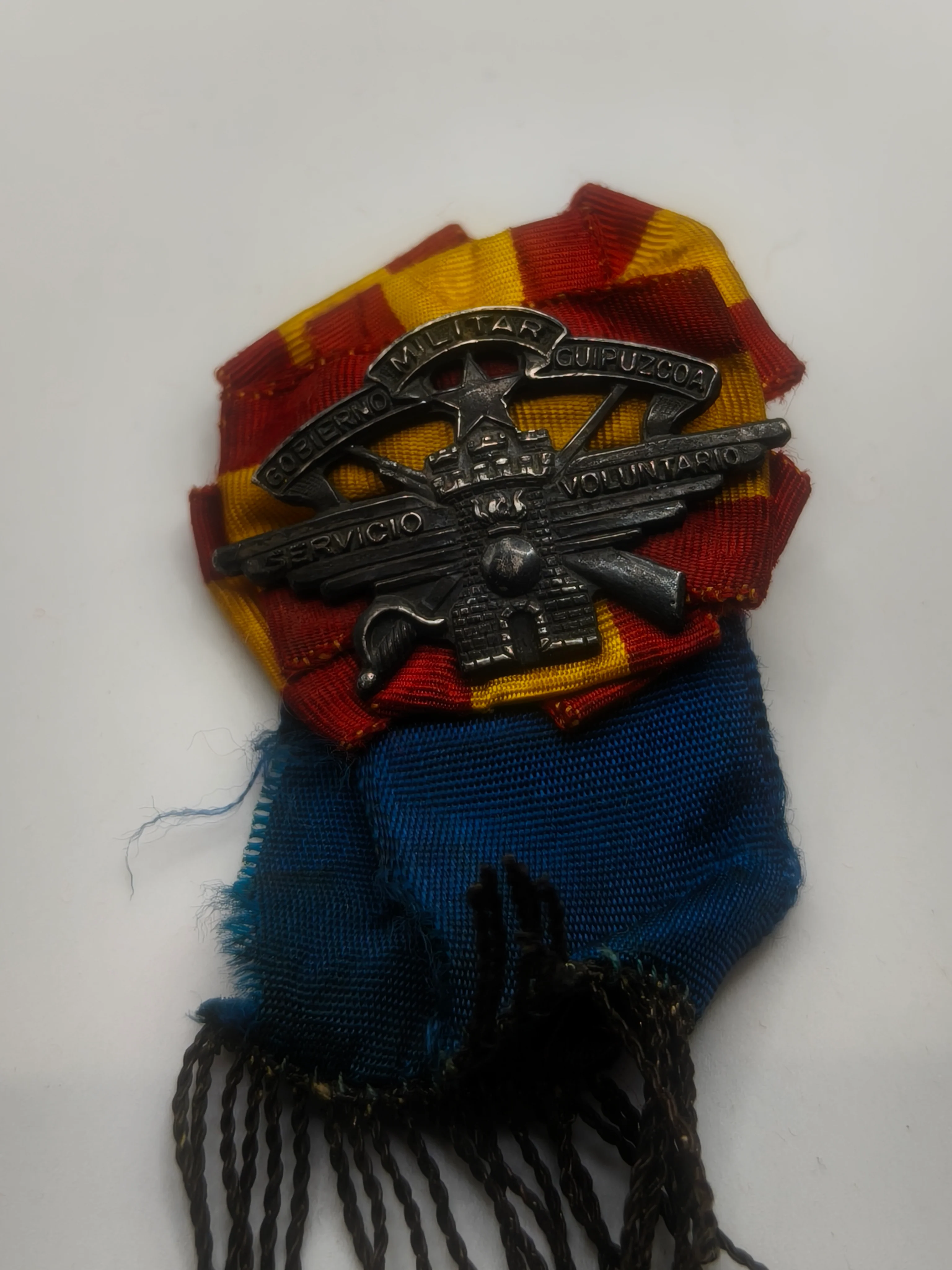 Insignia Gobierno Militar Guip��zcoa Guerra Civil