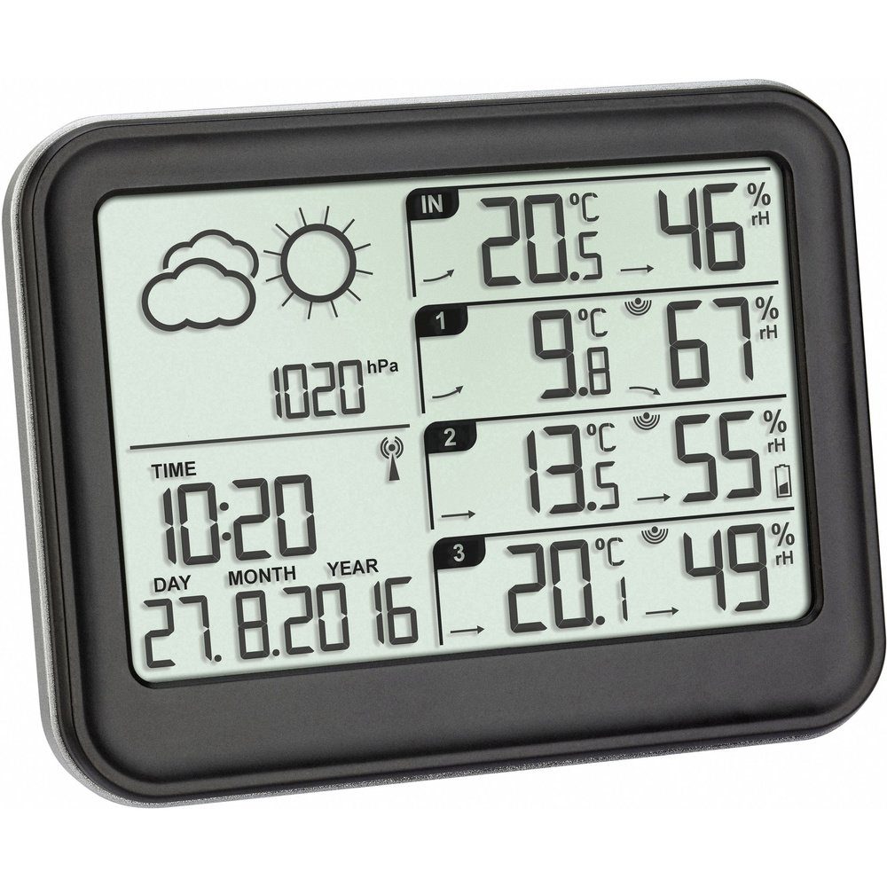 Wetterstation TFA Dostmann View 35.1142.01 Funk-Wetterstation Anzahl Sensoren max.