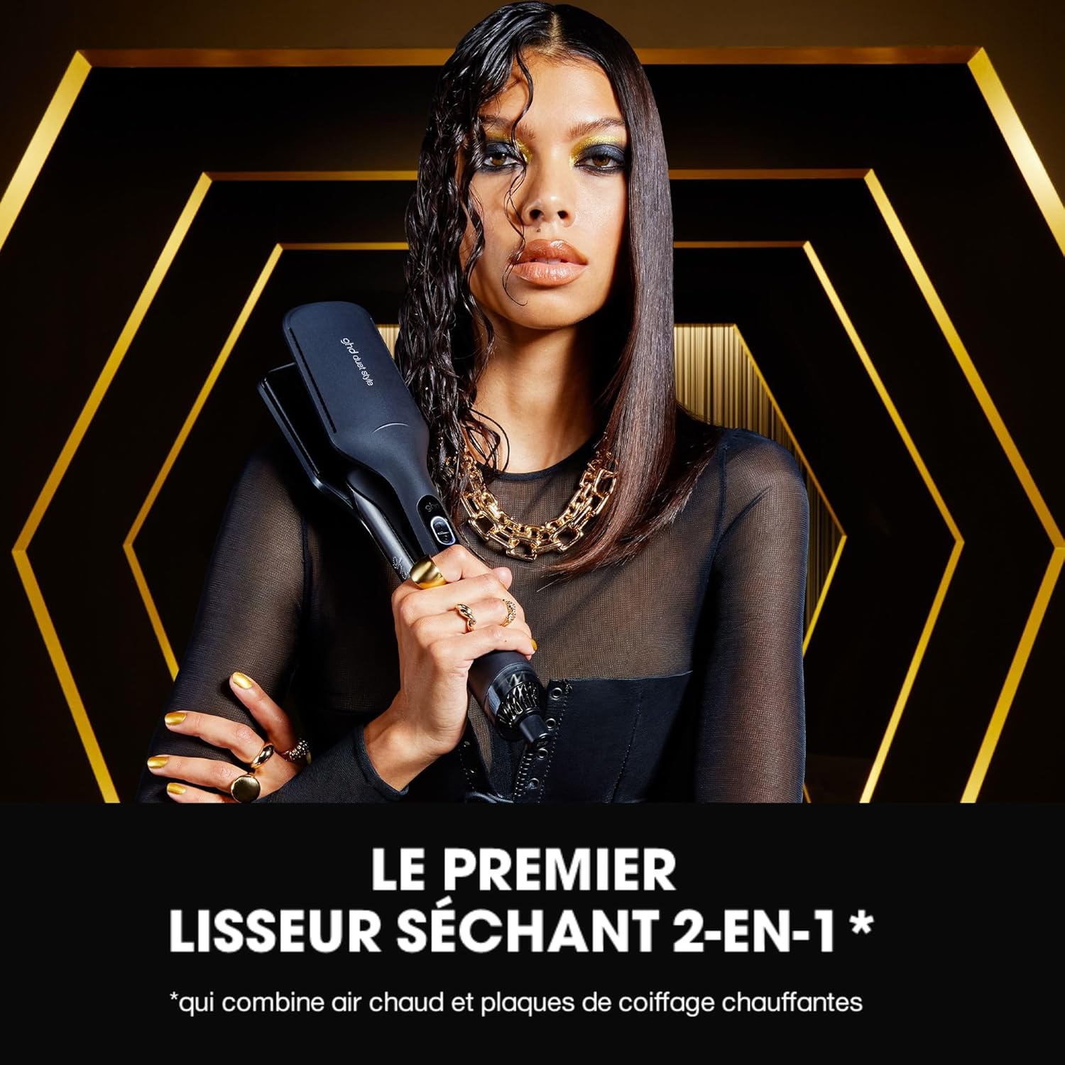 ghd Duet Style 2-in-1 Heißluft-Styler - Von Nass zu Gestylt ohne Hitzeschäden, Frizz-freies Haar, Mehr Glanz - Für alle Haartypen
