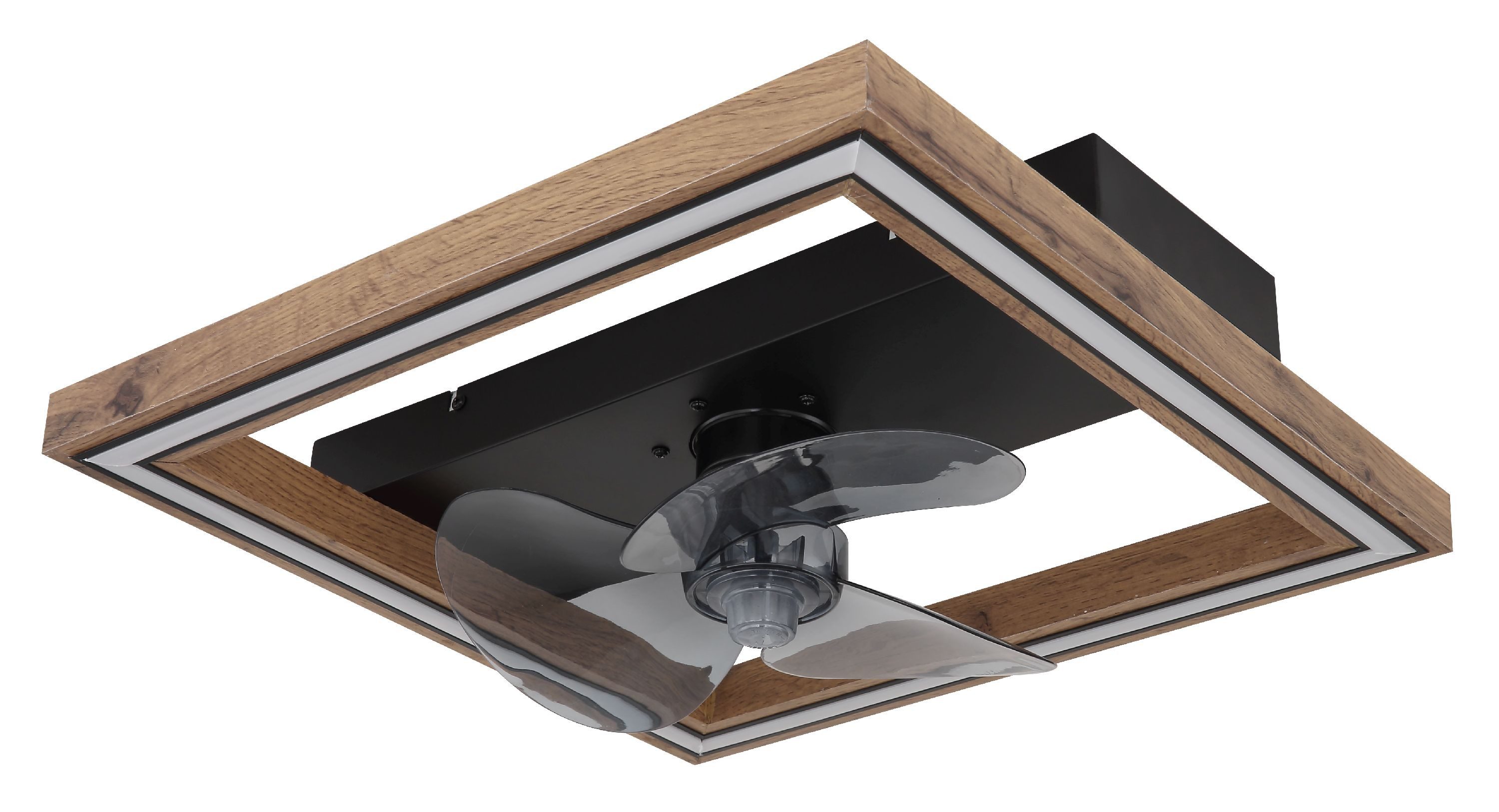 Deckenventilator GLOBO Lighting Deckenventilator CELINATA LBH 44x44x13.50 cm schwarz