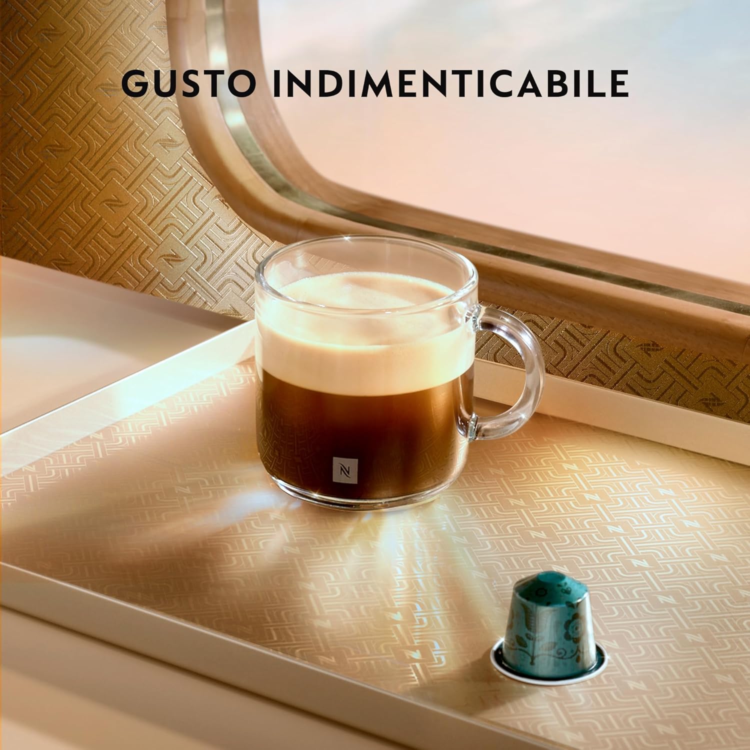 Krups Nespresso Essenza Mini XN1101, Coffee Machine, Nespresso Capsule System, Water Tank 0.6L, White