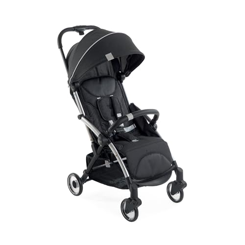 Chicco Goody Plus, Passeggino 0 Mesi 4 Anni, con Chiusura Automatica e Compatta, Capotte Estensibile con Trattamenti UV50  Antipioggia, Schienale Reclinabile e Regolabile in 3 Posizioni, Poggiagambe : Prima infanzia