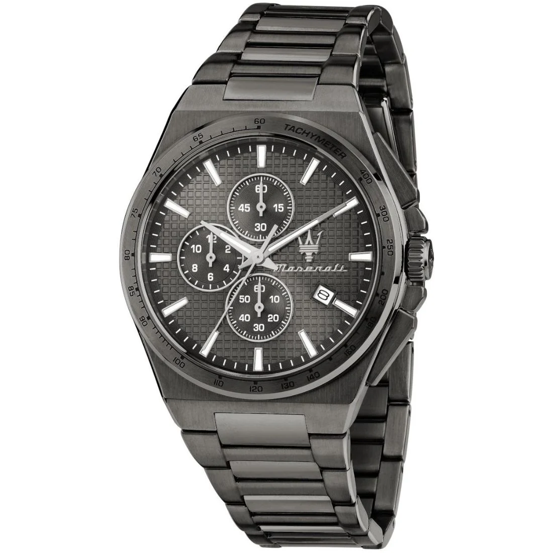 Orologio Maserati Velocit�� Slim PVD nero crono R8873653006