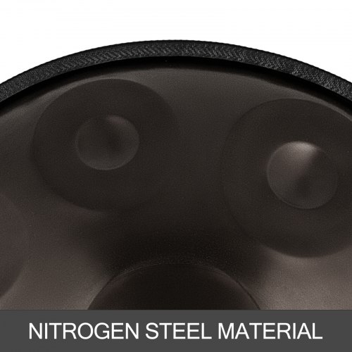 Vevor 9 Töne Handpan Stahl Tanktrommel Handtrommel Straßenfest Vibrationstrommel