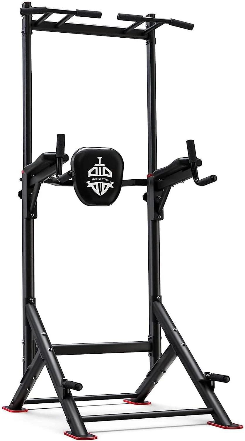 Power Tower Pull Up Bar Station 450LBS Stable Pull Up Dip Station