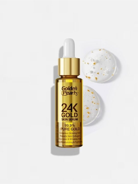 24K Gold Serum 99.9% Pure Gold by Golden Pearl 20ml