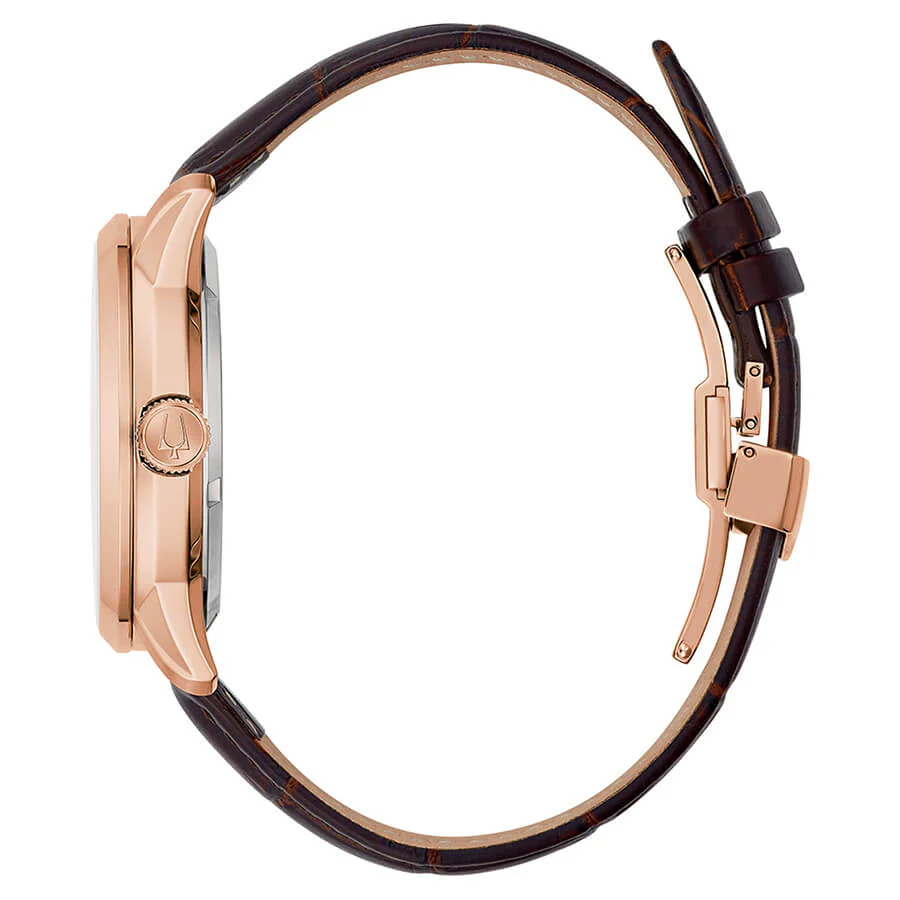 Orologio Bulova 97A169 scheleton Sutton dorato rosa