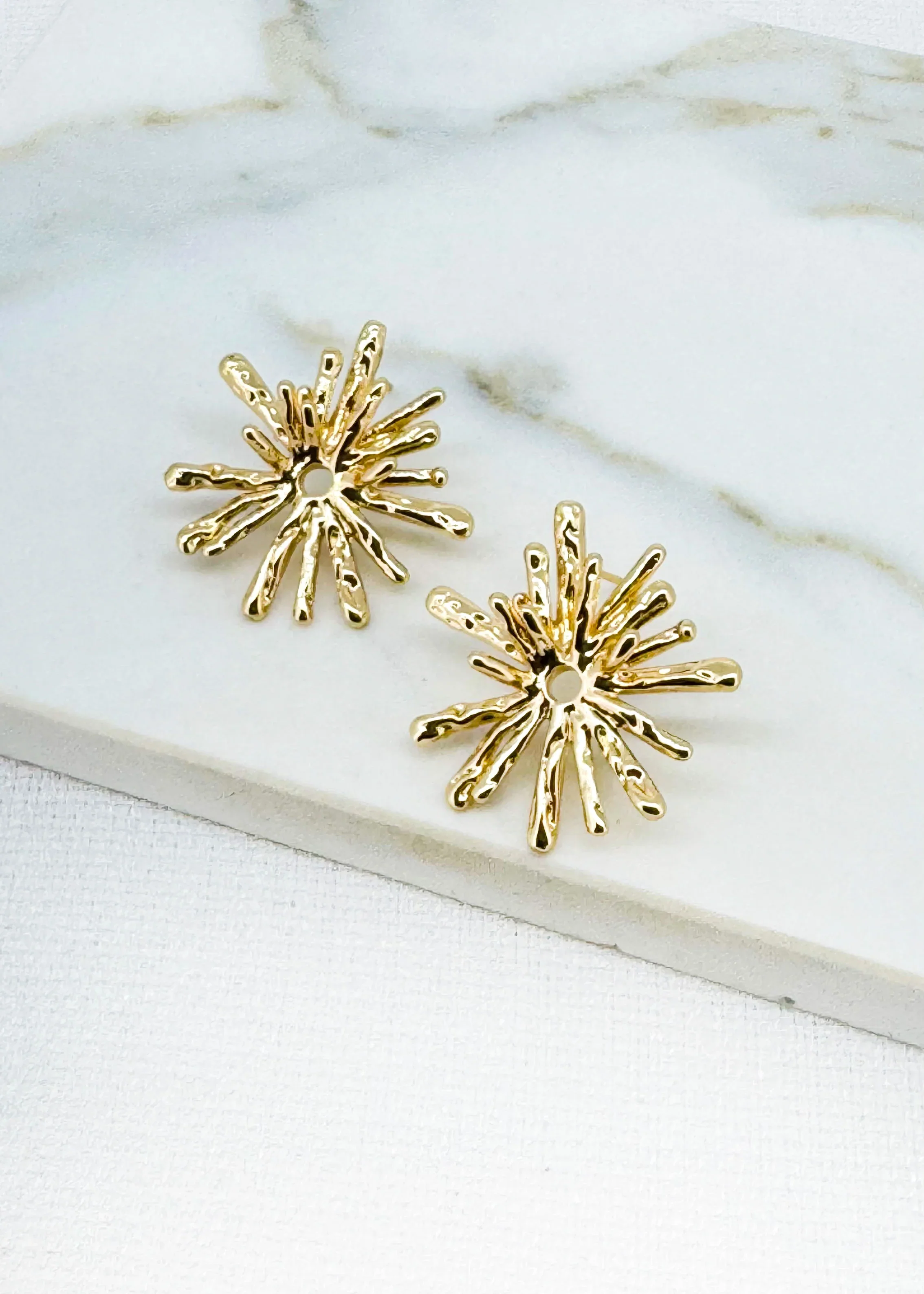 Envy Gold Starburst Earrings