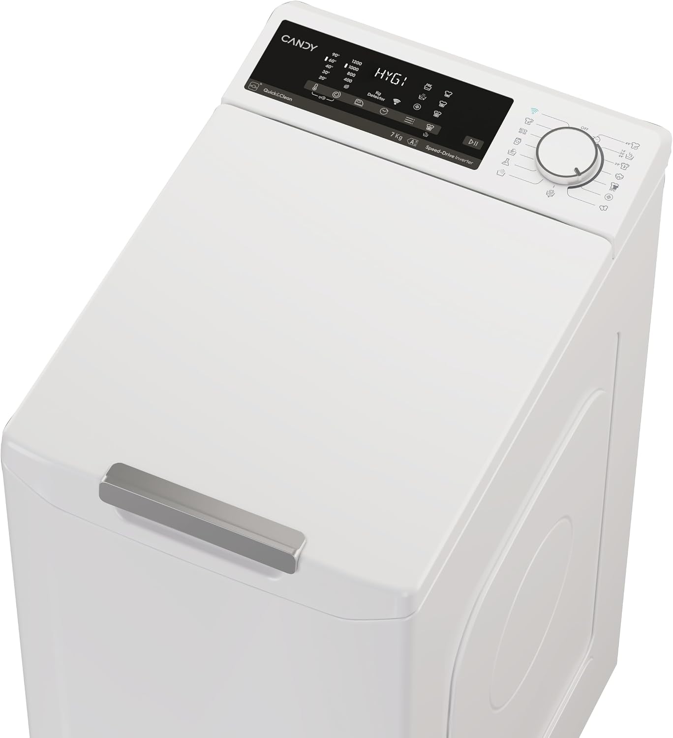 Candy ProWash 500 Lavatrice a Carica dall'Alto 7 Kg, 1200 Giri, Classe A