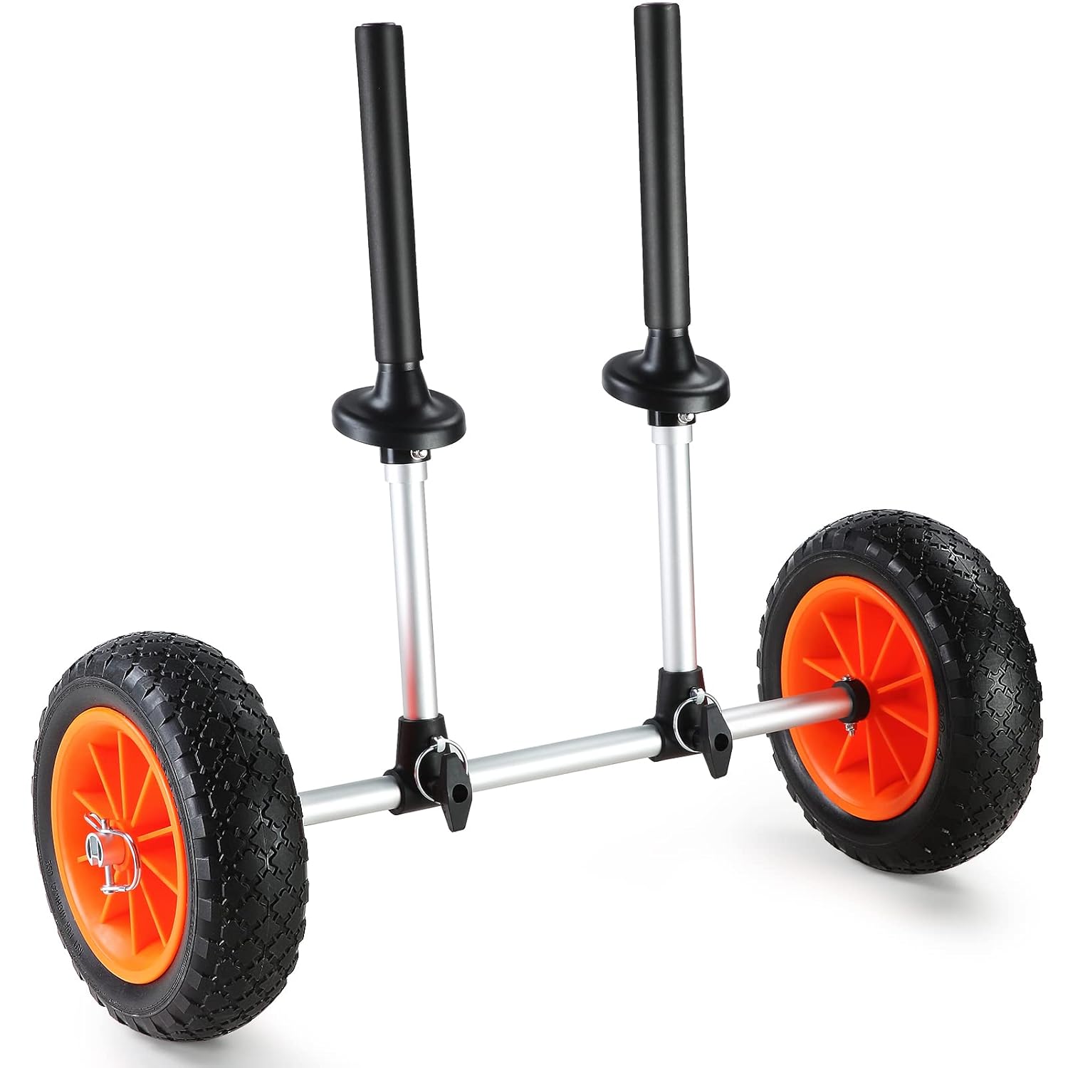 VEVOR Carrello Porta Kayak, Unisex Adulto, Black, Standard