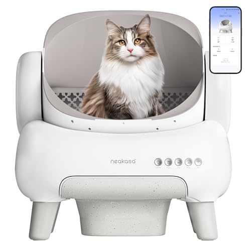 Neakasa M1 Lite Lettiera aperta sopra per gatti, autopulente, XXL, inodore, igienica, controllo app, grande capacità per gatti : Amazon.it: Prodotti per animali domestici