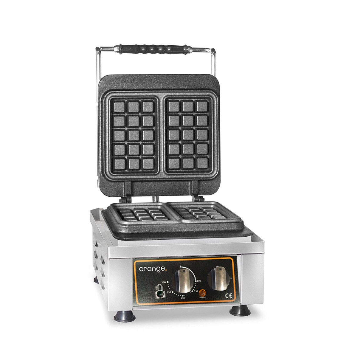 Waffeleisen orange Waffeleisen Bruxelles, 2x (102 x 165 x 26 mm)