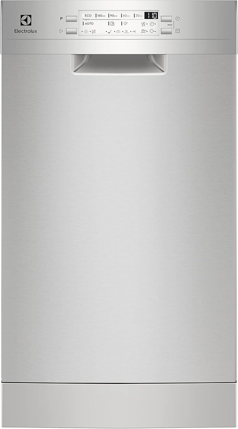 Electrolux Serie 600 Mini Lavastoviglie da Tavolo, 55 cm, ESF2400OW, Libera Installazione, Capacità 6 Coperti, 6 Programmi di Lavaggio, 438x550x500 mm, Bianco
