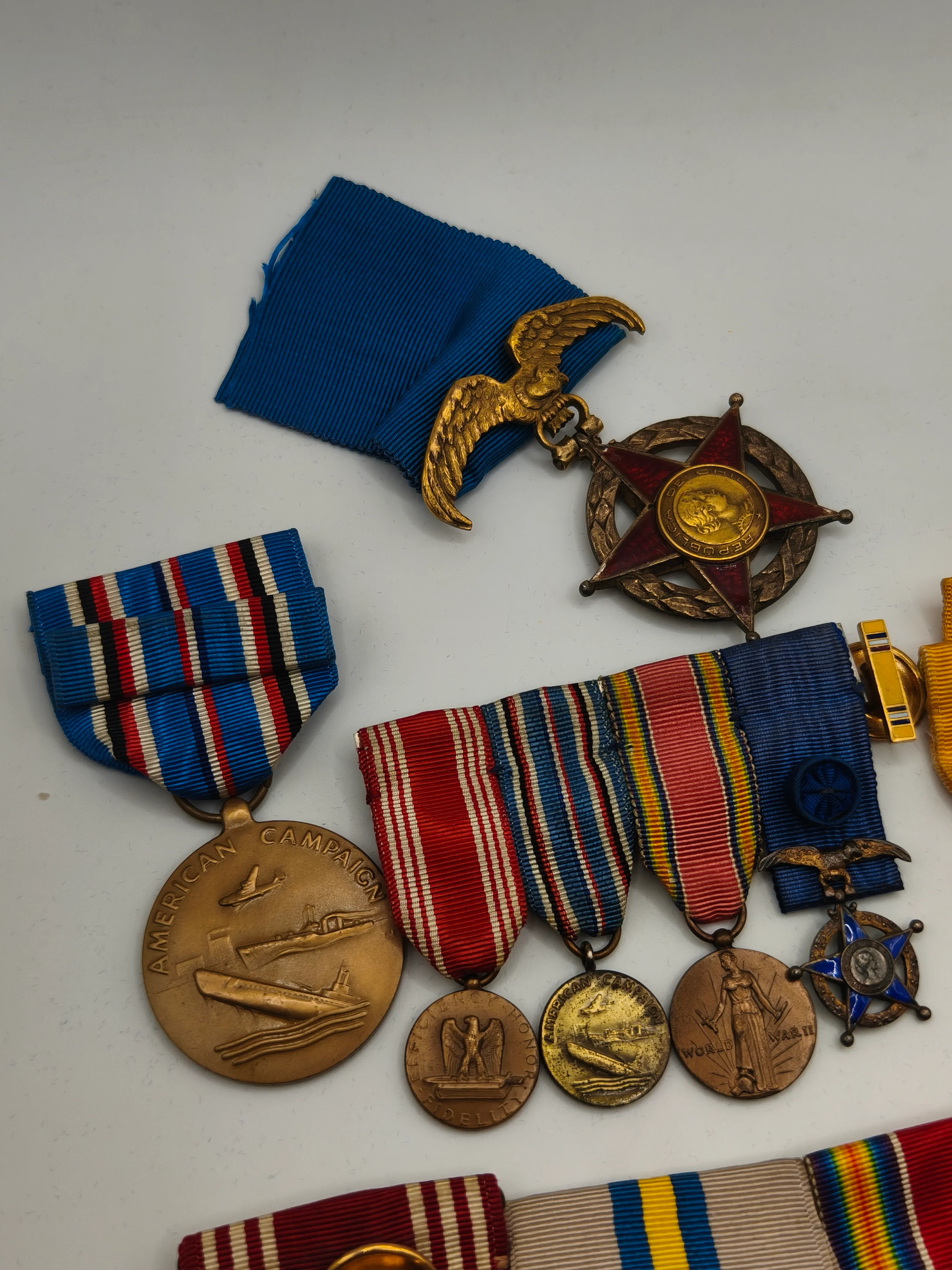 Lote medallas veterano IIWW. USA